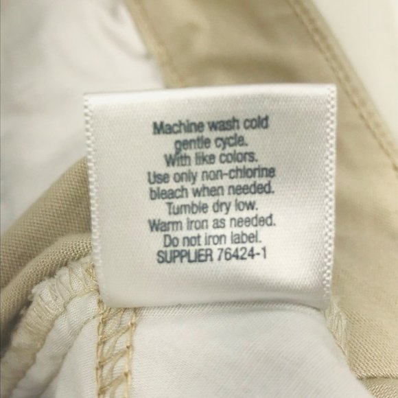 St Johns Bay Women's Size 18 W Bermuda Short Beige Preowned - Picture 6 of 11